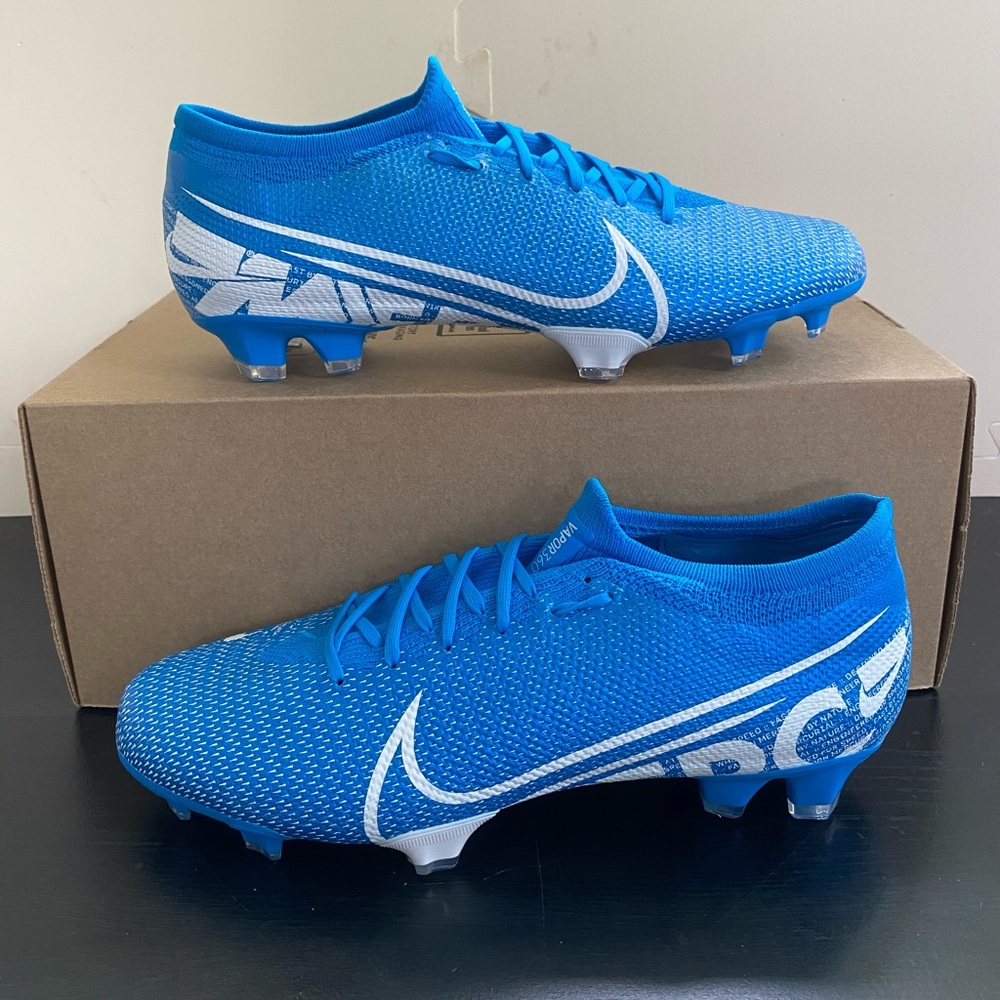 NIKE MERCURIAL VAPOR 13 PRO FG SOCCER CLEATS BLUE